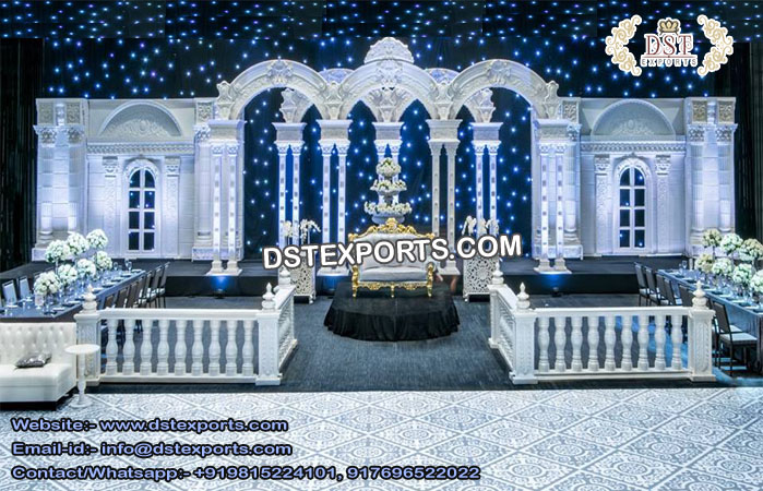 Luxury Wedding Reception Stage Calgary