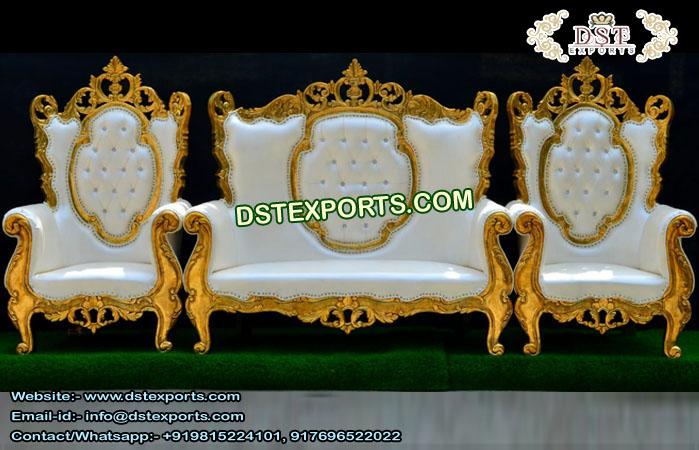 Indian Wedding Maharaja Sofa Set USA