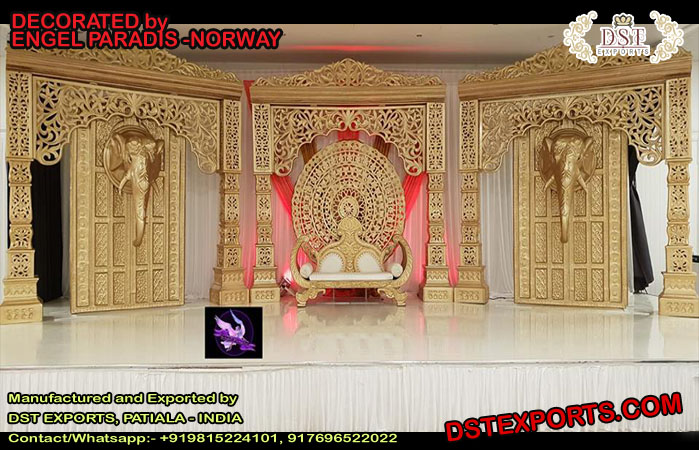 Top Bollywood Wedding Reception Stage Norway