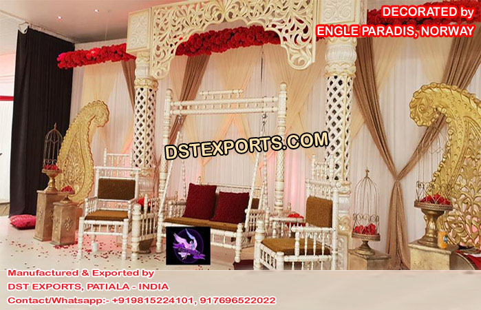 Designer Wedding Mehndi Setup Norway