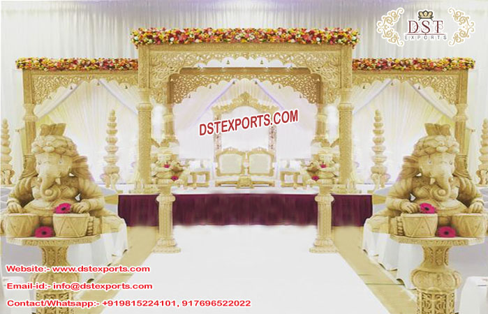 Royal Wedding Maharani Fiber Mandap