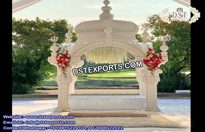 Sikh Punjabi Wedding Ceremony Mandap