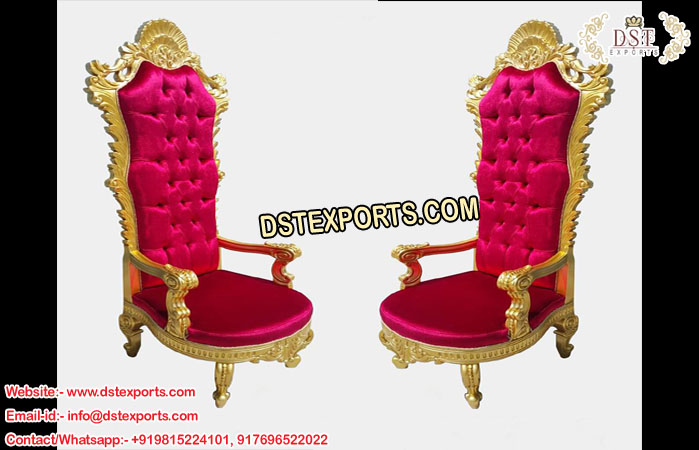 Royal Wedding Princess Throne Chairs