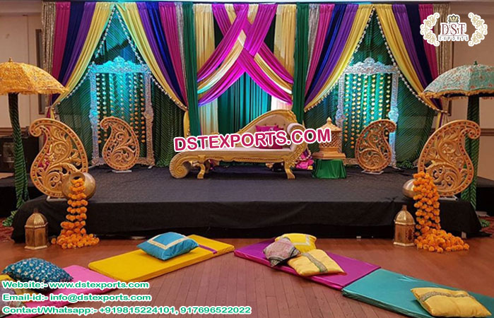 Punjabi Wedding Mayian & Mehndi Decoration