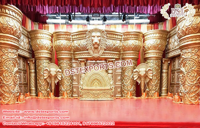 Grand Sri Lankan Wedding Maharaja Stage