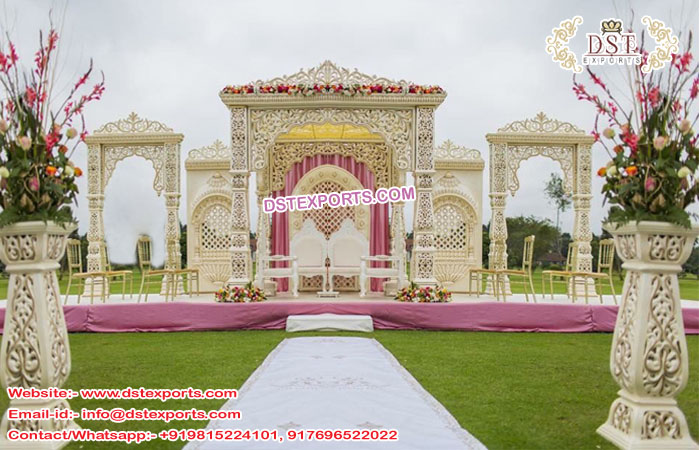 Dream Wedding Outdoor Bollywood Mandap