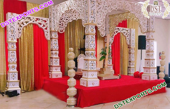 Gorgeous Maharani Wedding Bollywood Mandap