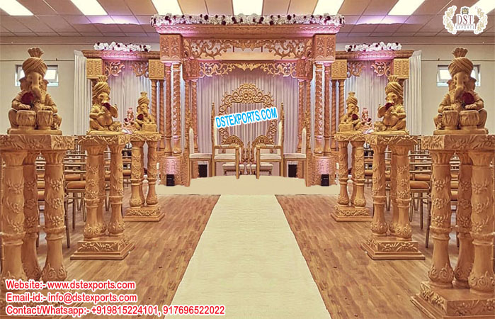 Exclusive Tri Pillar Wedding Mandap