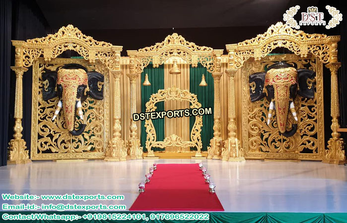 Maharaja South Indian Wedding Stage