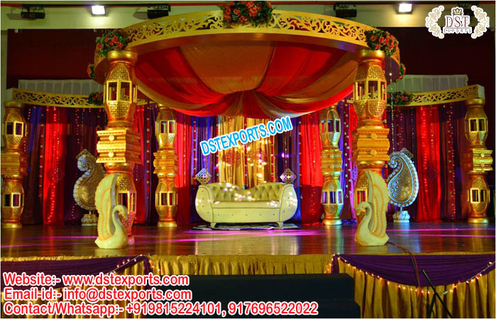 Top Indian Wedding Fiber Mandap Malaysia