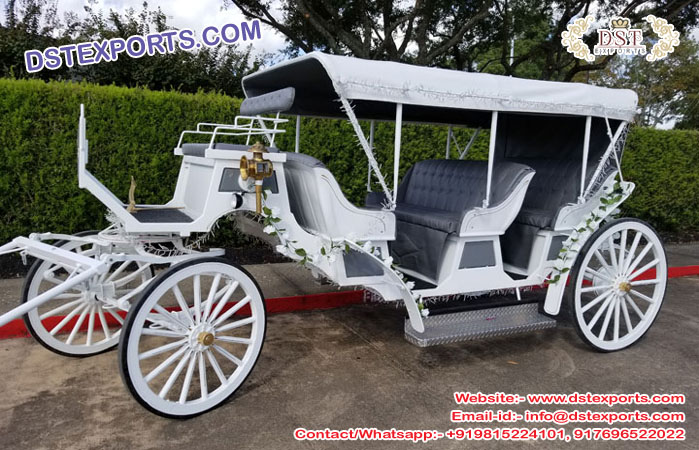 Touring Horse Drawn Limousine Carriage
