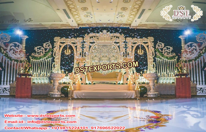 Designer American Wedding Reception Stage