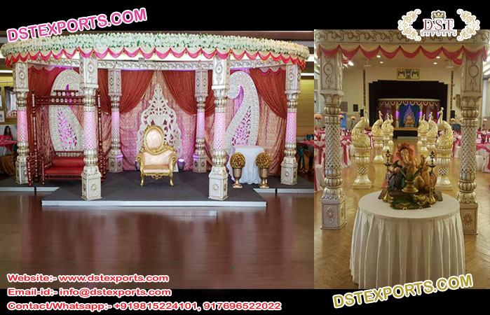 Traditional Hindu Marriage Mandap Set USA