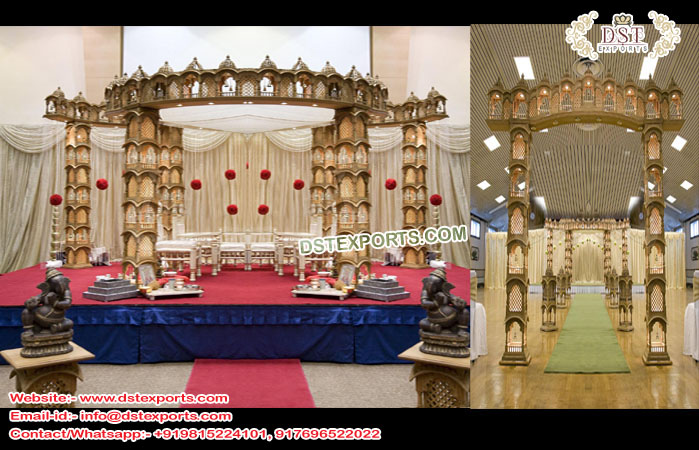 Grand Rajwada Wedding Jharonka Mandap