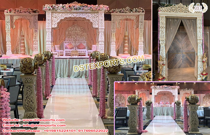 Elegant Princess Wedding Bollywood Mandap