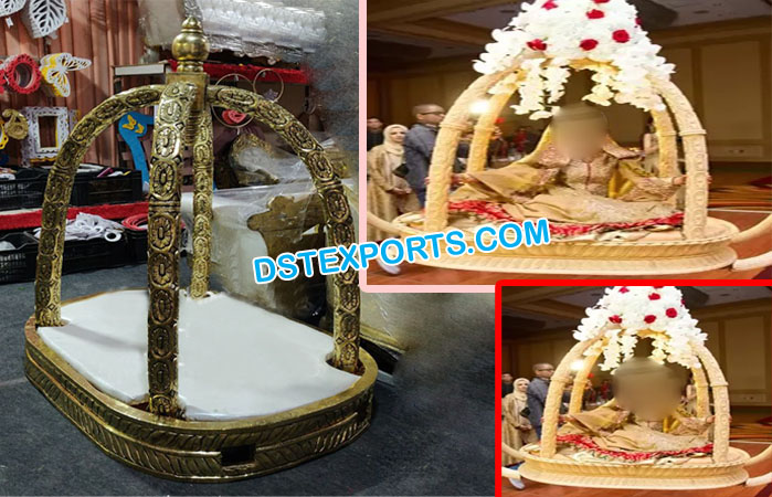 Designer Wedding Wooden Doli/Palki