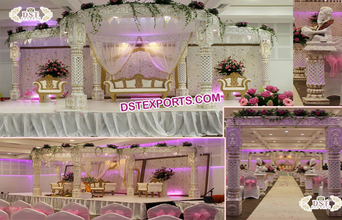 Beautiful Maharani Wedding Mandap Norway