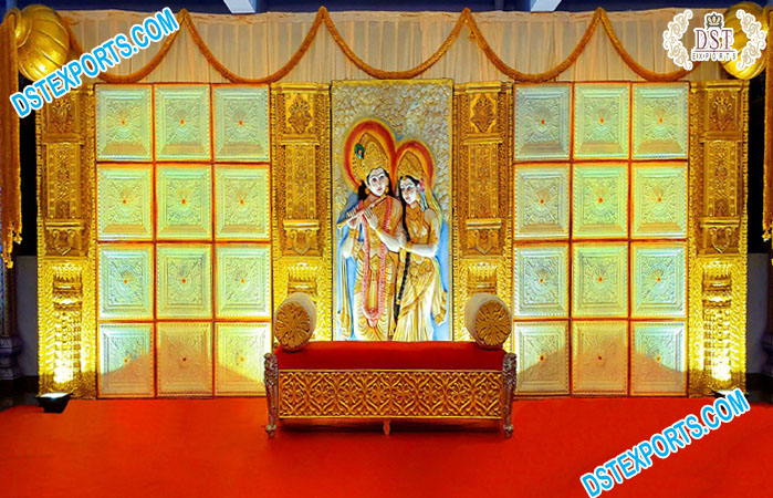 Traditional Wedding Stage Decoration Props