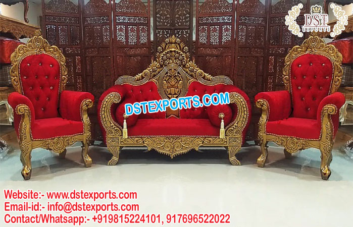 Grand Wedding Maharaja Sofa Set