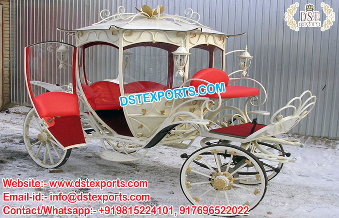 Hollywood Pumpkin Style Cinderella Horse Carriage