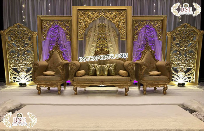 Best Muslim Wedding Reception Stage Decoration