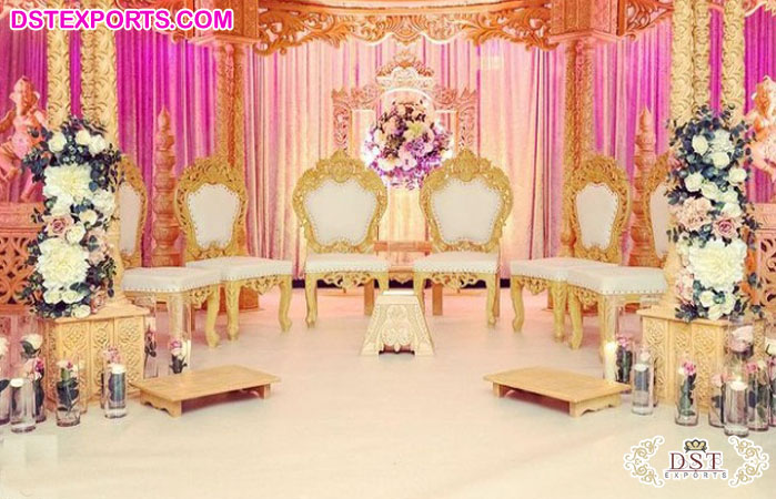 Modern Design Chairs for Wedding Mandap