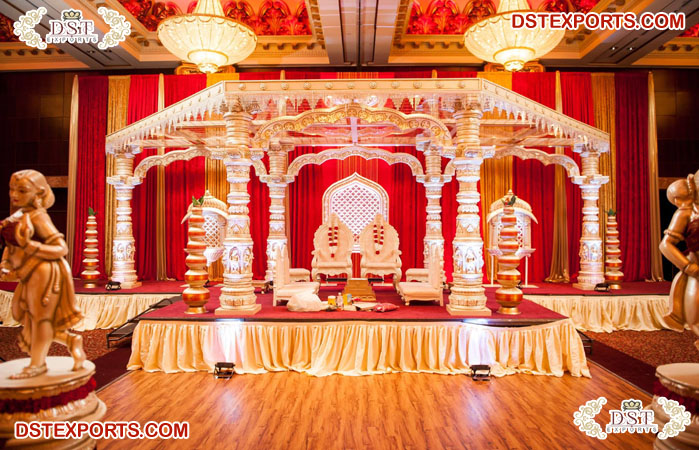 Traditional Kalyan Mandap for Royal Wedding