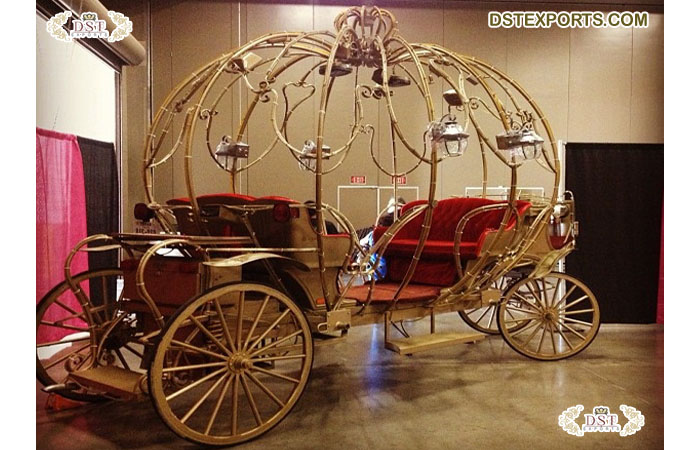 Fantasy Fairy Tale Wedding Entry Carriage