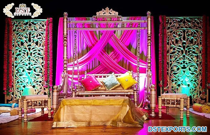 Best Couple Mehndi Seating Swing Set