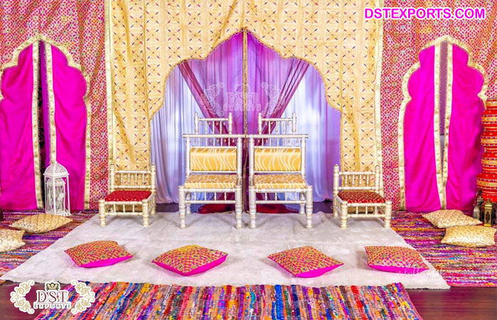 Indian Wedding Ceremony Arch Backdrops