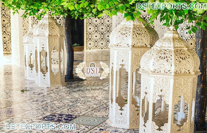 Inspiring Moroccan Lamps Decoration for Wedding