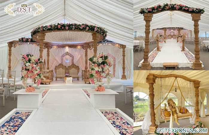 Avni Mandap for Indian Wedding Event