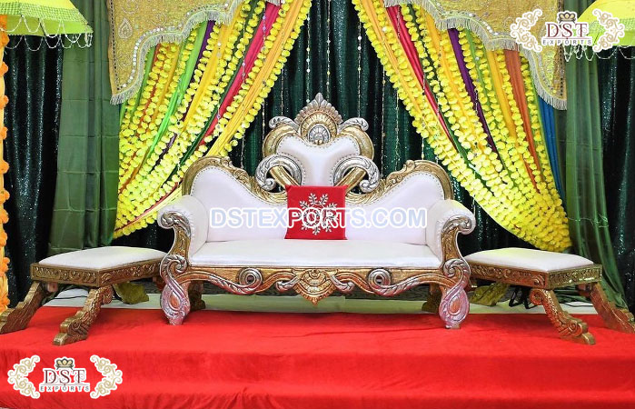 Luxury Indian Wedding Maharaja Love Seat