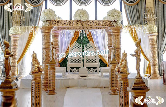 Incredible Indian Wedding Traditional Mandap