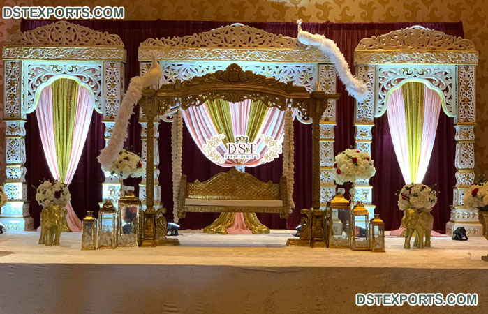 StunningStage Decorations for Reception Ceremony