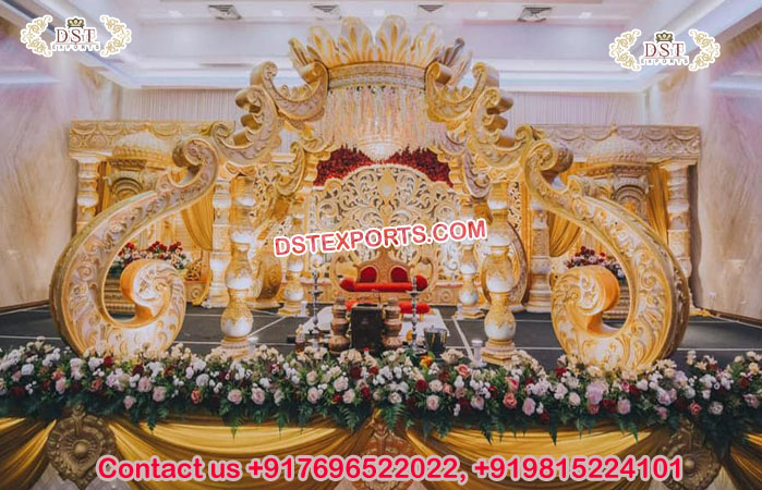 Lotus Mandap for South Indian Wedding