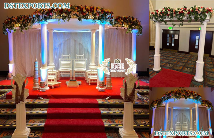 Affordable Roman Pillar Wedding Mandap