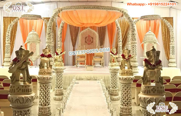 Royal Wedding Maharaja Style Elephant Mandap