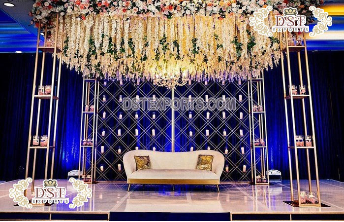 Wedding Backdrop Party Decor Candle Walls