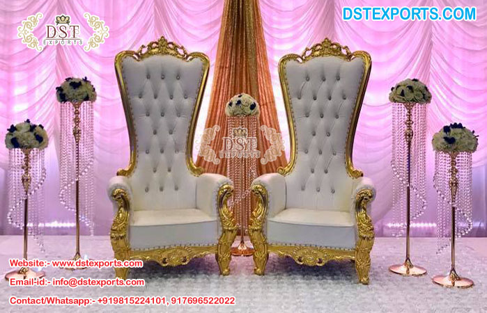 Luxury and Royal Throne Wedding Chairs Sale