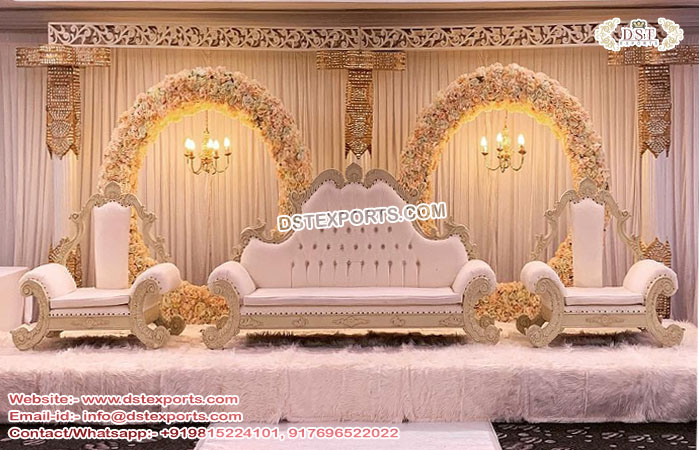 Stylish Indian Wedding Event Sofa Chair Set