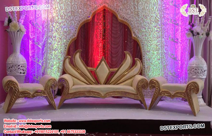 Best Wedding Bride Groom Seating Sofa Set