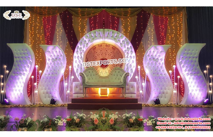 South AsianWeddingStageTufted Panels