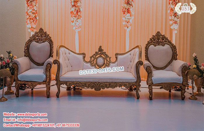 Wedding Love Seat for Reception Stage Set