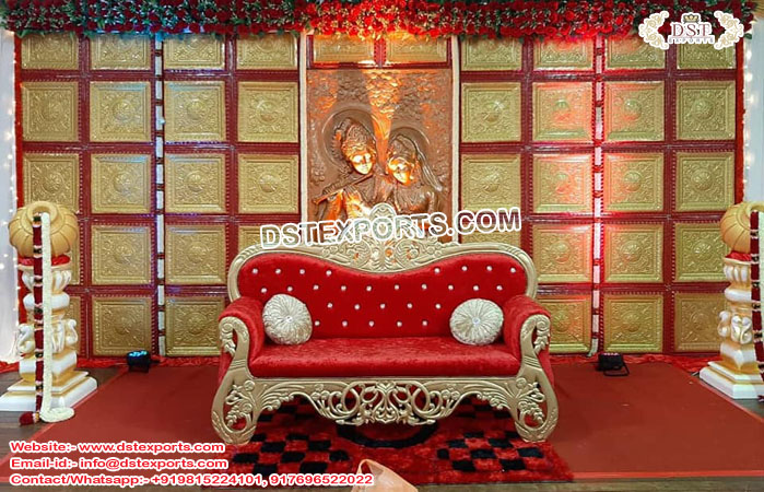 StunningSri Lankan Wedding Stage Decoration