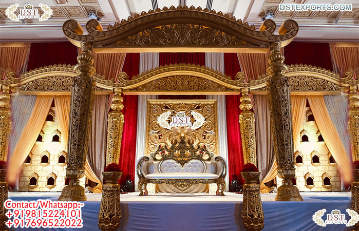 Grand Maharaja Mandap for Indian Weddings