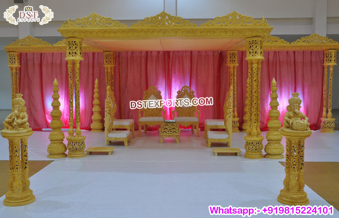 Best Indian Ceremony Wedding Square Mandap