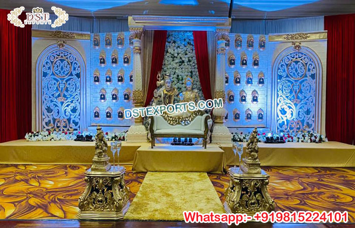 Indian Traditional Ceremony Hindu Wedding Stage