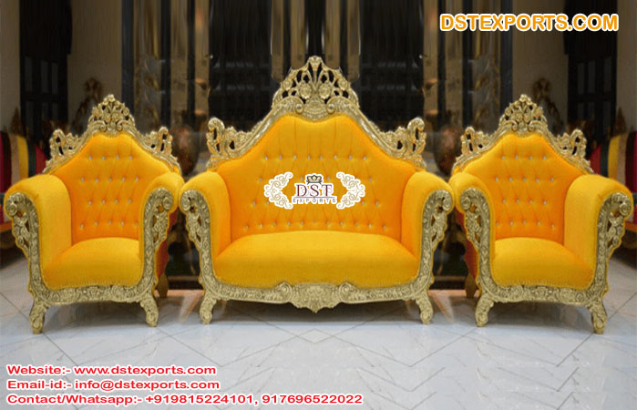 Wedding Sofa Set In Maharaja Style