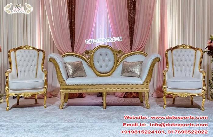 Royal Wedding Party Decor Sofa Set